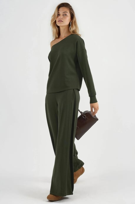 Weite gefaltete Hose - Image 5