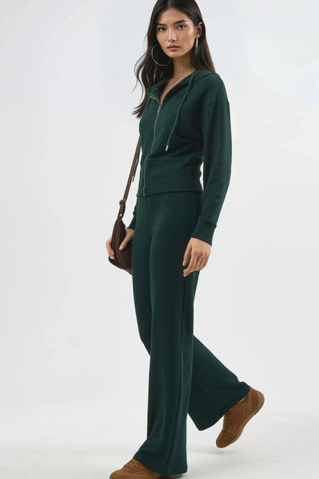 Hochtaillierte Pull-On Gerade Leggings - Image 2