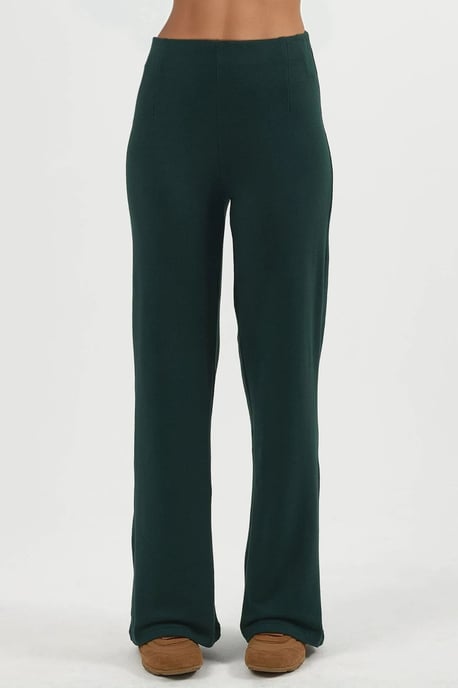 Hochtaillierte Pull-On Gerade Leggings - Image 5