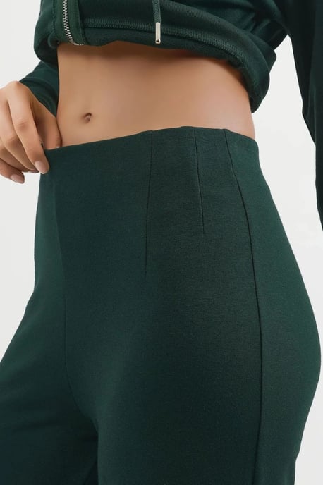 Hochtaillierte Pull-On Gerade Leggings - Image 6