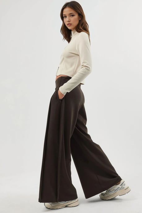 Weite gefaltete Hose - Image 3