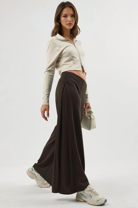 Weite gefaltete Hose - Image 4