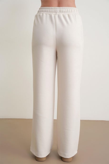Hochtaillierte Pull-On Gerade-leg-Hosen mit Taschen - Image 6