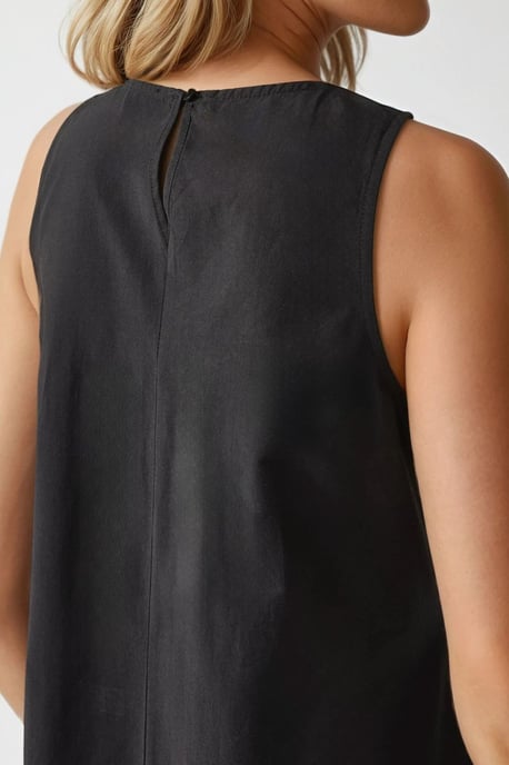 Mixray Kollektion Kurzarm A-Form Maxikleid - Image 6