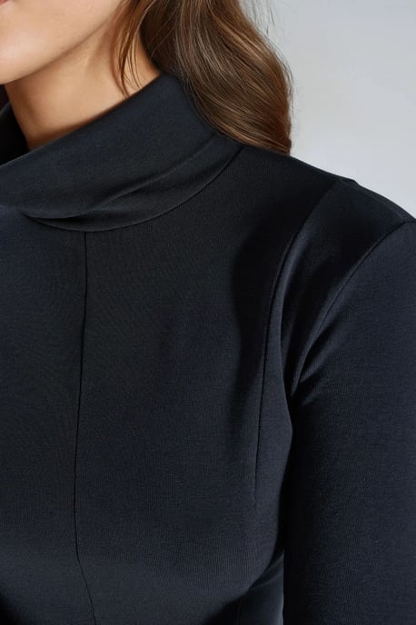 Langärmliges A-Linien Midikleid - Image 6