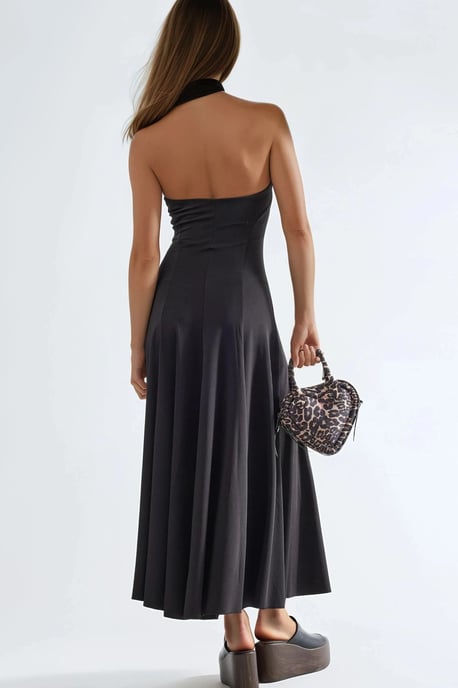 Halter Neck Maxi Kleid - Image 4