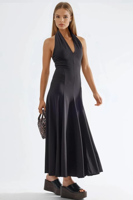 Halter Neck Maxi Kleid - Image 6