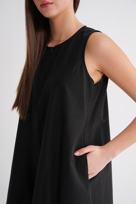Maxikleid mit Kragen und Rüschendetails - Image 5