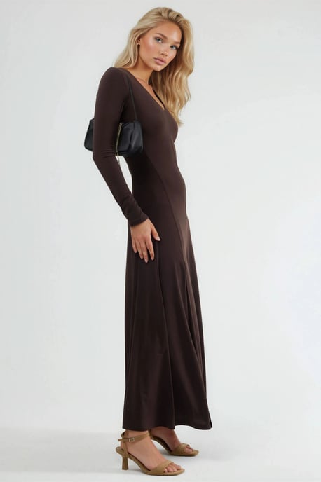 Doppelspalt-Maxi-Kleid - Image 6