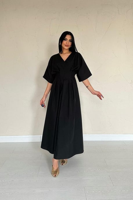 V-Ausschnitt Maxikleid - Image 1