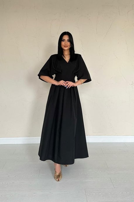 V-Ausschnitt Maxikleid - Image 3