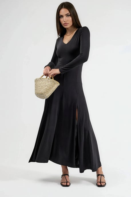 Doppelspalt Maxikleid - Image 2
