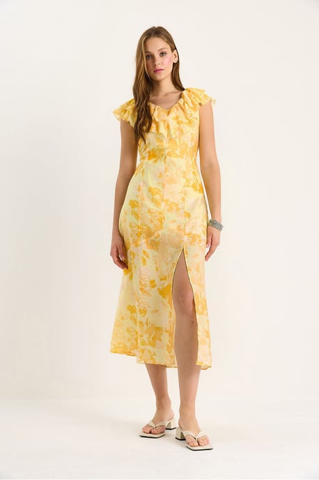 Midikleid mit Rüschendetail - Image 5