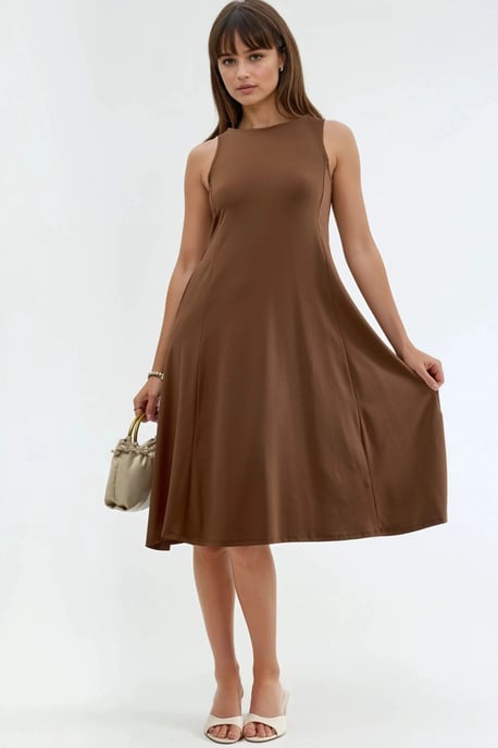 Ärmelloses Midi-Kleid mit Taschen - Image 2
