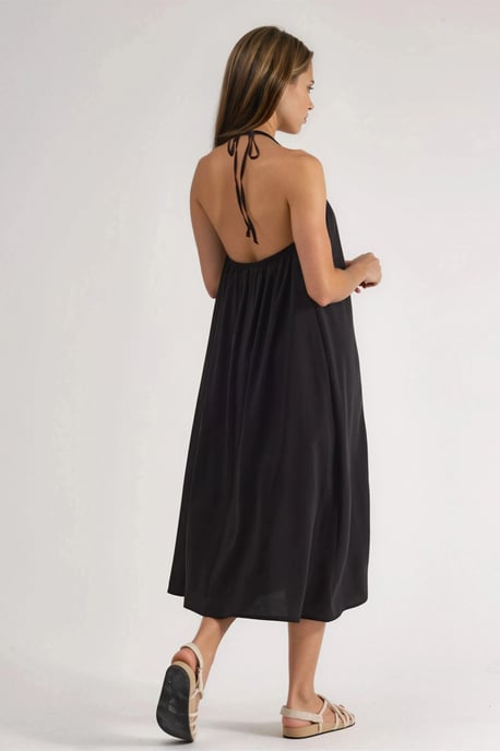 Halter-Nacken Midi-Kleid - Image 3