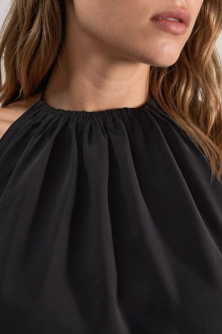 Halter-Nacken Midi-Kleid - Image 4