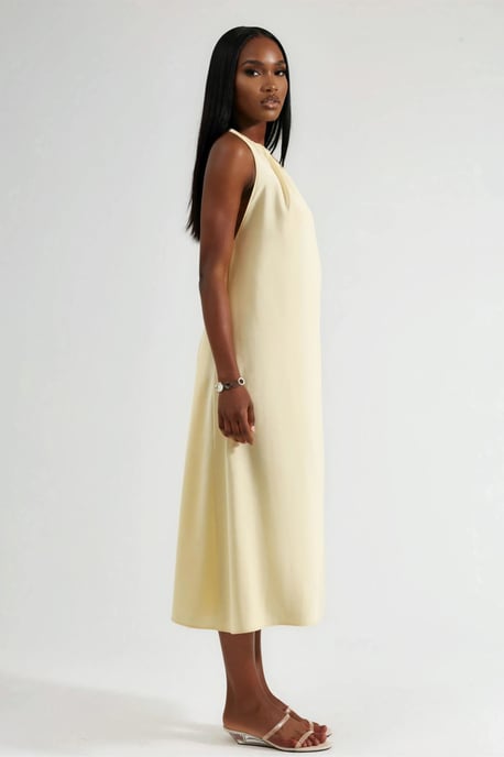 Halter-Neck Midi-Kleid - Image 4