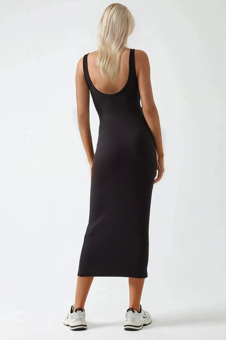 Soft Touch Basic Midi-Kleid - Image 2