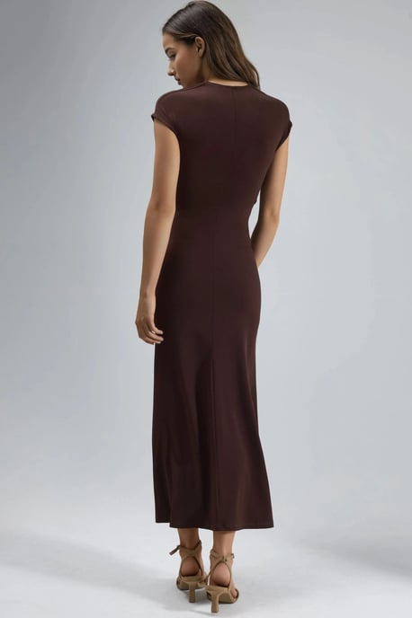 Midi-Kleid mit Stein-Akzent - Image 4