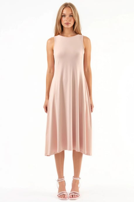 Ärmelloses Midi-Kleid mit Taschen - Image 5