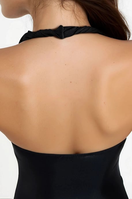 Halter-Neck Midi-Kleid - Image 5