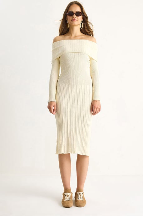 Rippstrick-Midikleid - Image 1