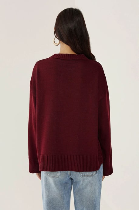 Crew Neck Kuschel-Pullover - Image 5