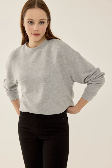 Lässiger Basic-Pullover - Image 2