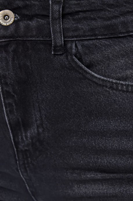 Hochtaillierte Weitbein-Jeans - Image 5