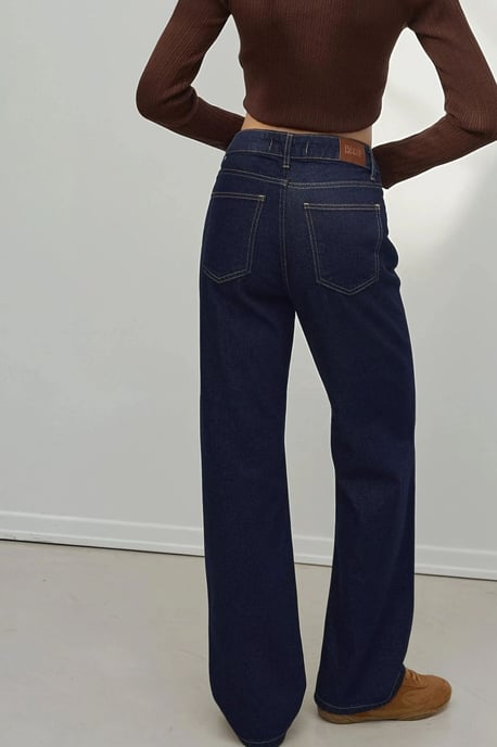 Gerade geschnittene Denim-Jeans - Image 3