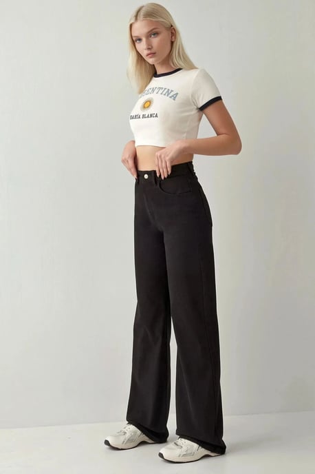 Gerade geschnittene Denim-Jeans - Image 2