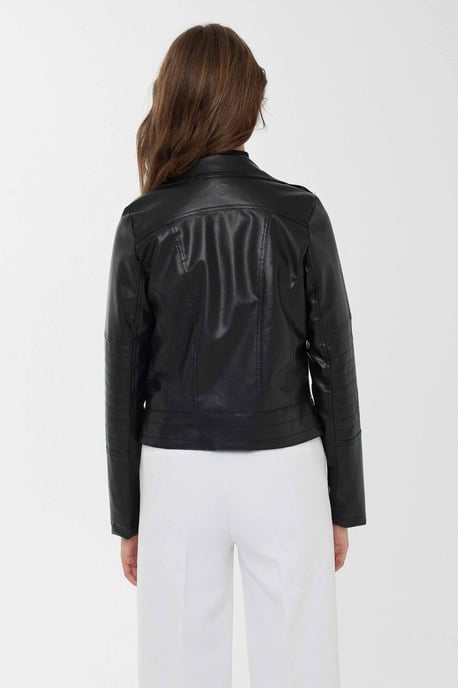 Kunstleder Bikerjacke - Image 6