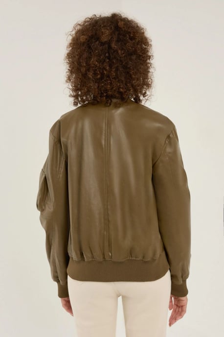 Entspannte Passform Kunstlederjacke - Image 5