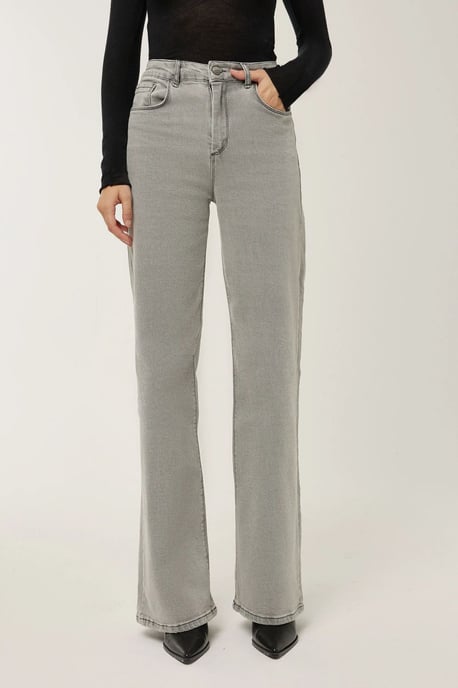 Hoch taillierte weit geschnittene Jeans - Image 2