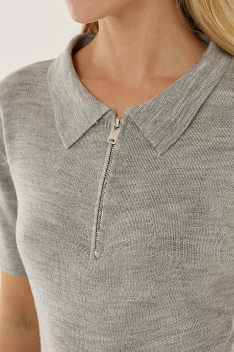 Polo-Kragensweater mit Reißverschluss - Image 5