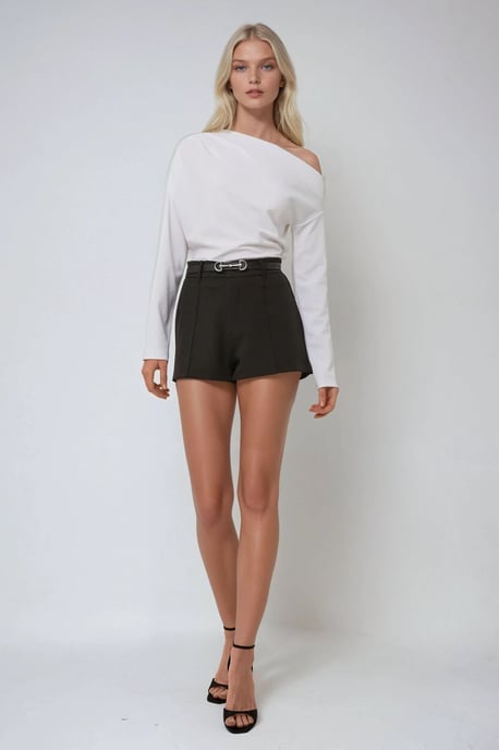 Regelmäßige Passform Mini-Shorts - Image 5