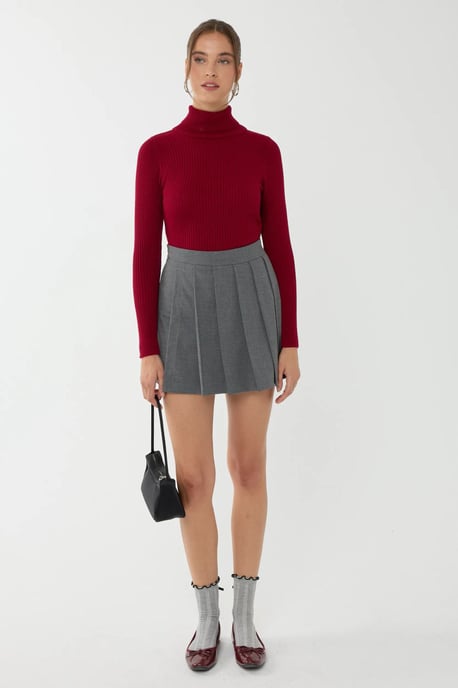 Slim Fit Rollkragenpullover - Image 3