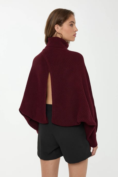 Rollkragen Langarmpullover - Image 5
