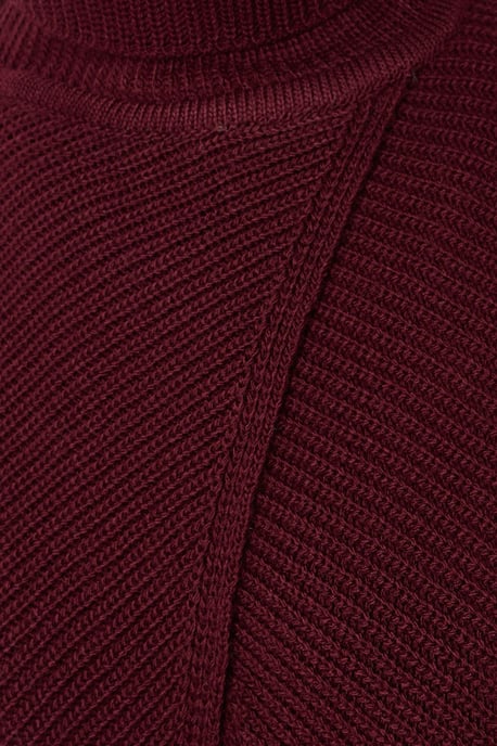 Rollkragen Langarmpullover - Image 6