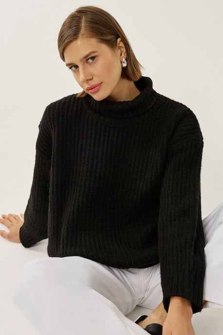 Rollkragenstrickpullover - Image 3