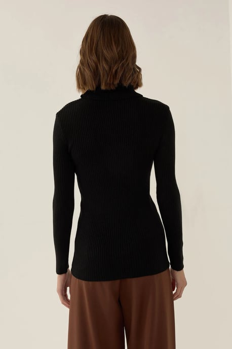 Slim Fit Rollkragenpullover - Image 6