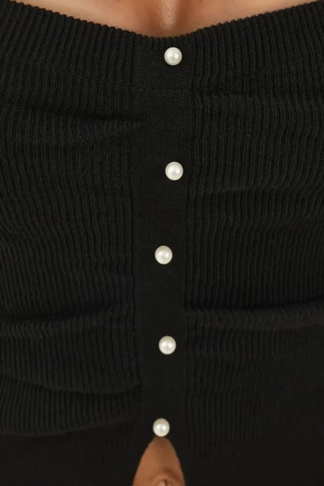 Schlankes, trägervolles Stricktop - Image 4