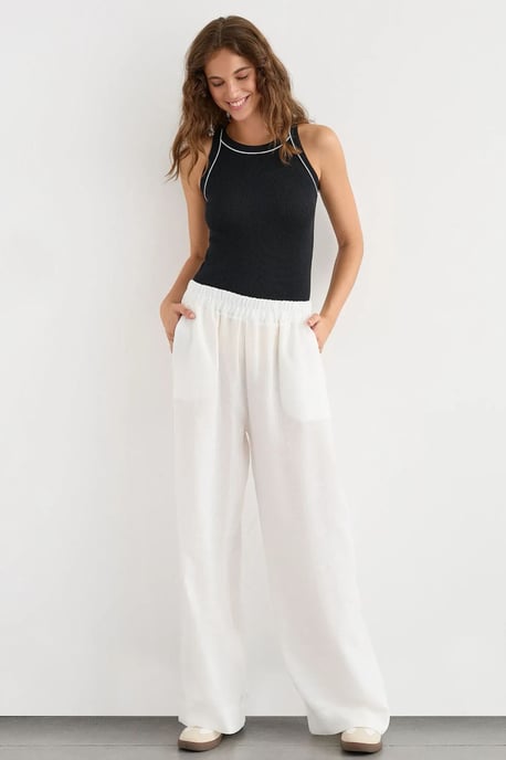 Figurbetontes Halterneck-Stricktop - Image 2