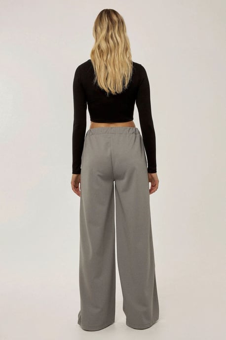 Hochtaillierte weit geschnittene Sweatpants - Image 3