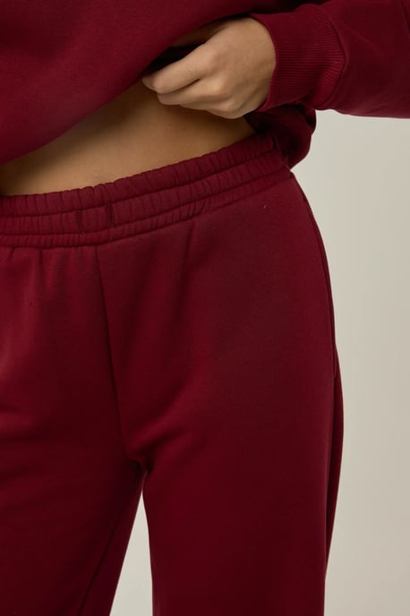 Kordelzug Taille weitem Bein Jogginghose - Image 3