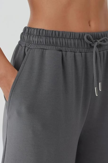 Weiche Modal Touch Weitbeinige Sweatpants - Image 3