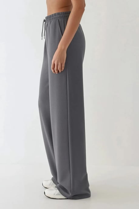 Weiche Modal Touch Weitbeinige Sweatpants - Image 5