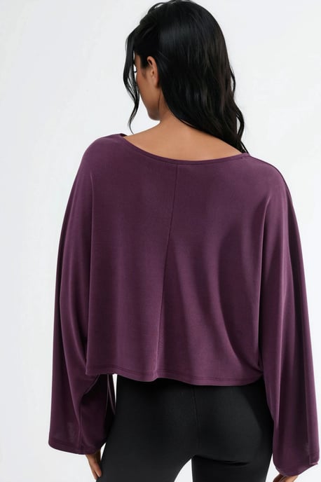 Lässige Bluse mit weiter Bootsausschnitt - Image 3
