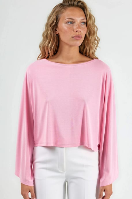 Lässige Bluse mit weiter Bootsausschnitt - Image 6