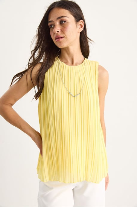 Strukturierte Siphonbluse mit Accessoire-Detail - Image 3